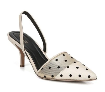 Diane Von Furstenberg Mortelle Slingback polkadots Pumps Size US 11 / 41 new. 25 - Image 1 of 4