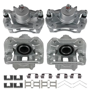 4*Disc Brake Caliper Complete Set for Honda Element 2003-2011 Front Rear 19B2588 - Picture 1 of 12