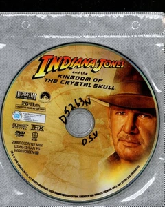 Indiana Jones and the Kingdom of the Crystal  (2008) DVD  *DISC ONLY* = REGION 1 - Picture 1 of 1