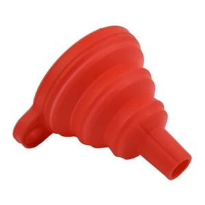 Silikon Trichter klappbar klappbar faltbar Präzisionsfüllung Öl & Flüssigkeiten - Bild 1 von 5