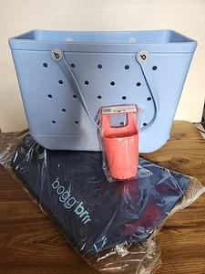 Bogg Bag In Light Blue, Red Beverly, Navy Blue Bogg Brrr New In Box - Picture 1 of 13
