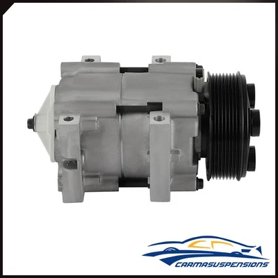 AC Compressor EG159 Fits Ford E-350 Econoline Club Wagon Super Duty E-450 - Image 1 of 4