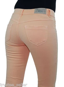 NWT DIESEL Womens Stretch Pants Super Slim  Legging Jeans Trousers Livier 66V1 - Picture 1 of 11