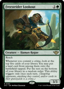 x1 Freestrider Lookout OTJ MTG 163 RARE M/NM 1x - Picture 1 of 1