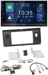 JVC DAB Bluetooth Lenkrad USB 2DIN Autoradio für Land Rover Evoque Blindstopfen - Bild 1 von 12