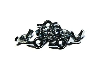 TRINITY FASTENER (500) #10-24 WING NUTS -COARSE THREAD- ZINC