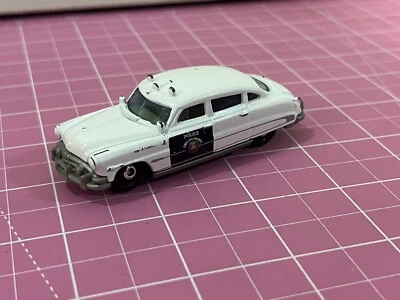 LOOSE 2021 MATCHBOX 1:64 WHITE '51 HUDSON HORNET POLICE from multipack - Image 1 of 4