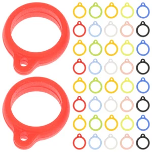 50pcs Phone Lanyard Silicone Ring Hang on Strap Rings Pen Anti-lost Ring - Zdjęcie 1 z 12