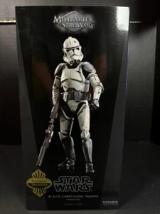 Sideshow Collectibles Exclusive Star Wars Coruscant Clone Trooper 1/6 Figure NEW - Picture 1 of 8