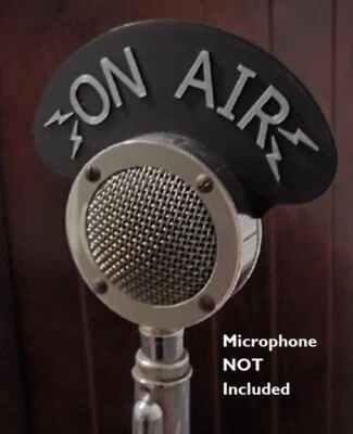 Custom Call Letters for Astatic D-104 Vintage Microphones Amateur Ham Radio flag - Image 1 of 4