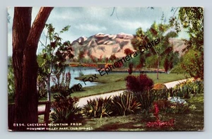 Postkarte Cheyenne Mountain vom Monument Valley Park Colorado Springs - Bild 1 von 2