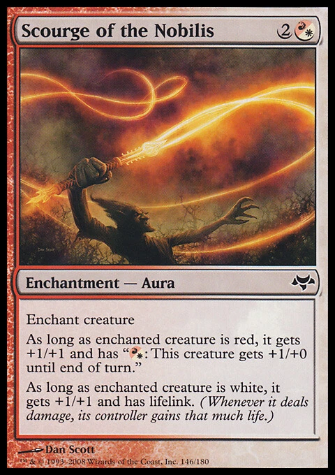 MTG Magic the Gathering Scourge of the Nobilis (146/187) Eventide MP - Image 1 of 1