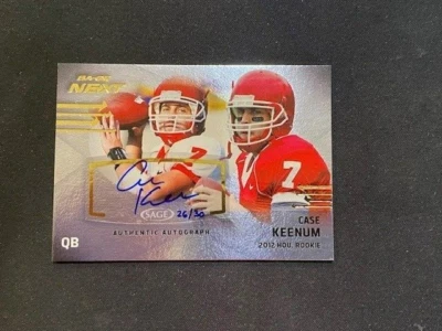 2012 SAGE Next - Die-Cut #SA-29 Case Keenum /30 (AU, RC) - Image 1 of 2