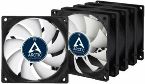 Paquete de 5 ventiladores de caja Arctic F8 Value 80 mm Rev.4 2000 RPM 31 CFM 12V 3 pines - Imagen 1 de 6