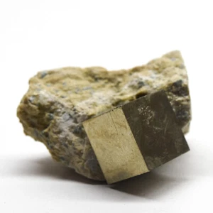 150ct Pyrite Cube Cluster Natural Sparkling Cube Mineral Fool's Gold Stone Spain - Picture 1 of 3