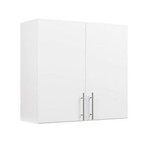 Elite 32"Wall Cabinet White Storage Bathroom Pantry with 1 Adjustable Shelf - Picture 1 of 10