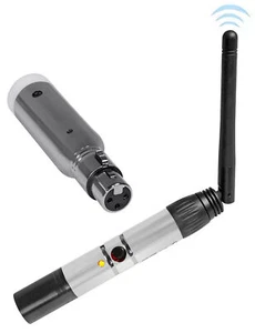 Rockville DMX-WTR Wireless DJ DMX Lighting Transmitter+Receiver - Picture 1 of 12