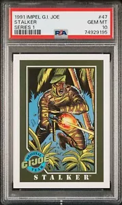 1991 Impel G.I. Joe Series #47 Stalker PSA 10 GEM MINT - Picture 1 of 1