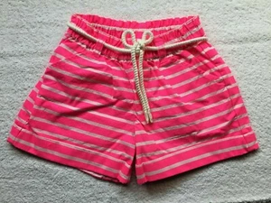 NWT GYMBOREE sz 5 Stripes & Anchor Pink Neon Stripe Rope Short  - Picture 1 of 4