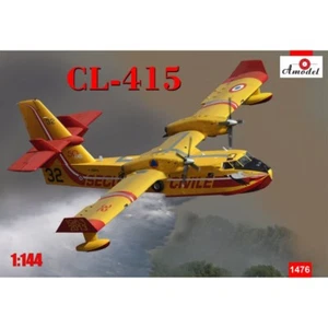 Amodel 1476 Plastik Modellflugzeug Bausatz 1:144 Wasserflugzeug CL-415 Bausatz Modellbau - Bild 1 von 24