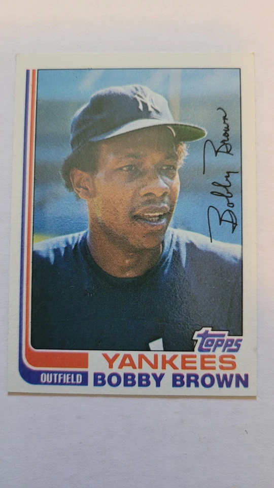 1982 TOPPS BOBBY BROWN #791 NM - Image 1 of 1