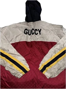 Gucci Hooded Monogram Windbreaker Jacket  - Picture 1 of 8