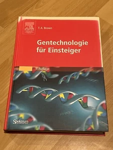 Gentechnologie Für Einsteiger 5. Auflage ISBN 9783827418302 - Bild 1 von 2