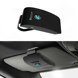 Bluetooth Car Kit Speakerphone Multi-point HandsFree Sun Visor Clip Loud Speaker - Zdjęcie 1 z 19