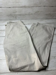 Columbia Womens Hiking Khaki Pants Tan Cotton Size 6 Long - Picture 1 of 7