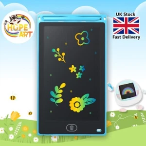 8.5” Electronic Digital LCD Writing Tablet Drawing Graphics Board Kids Fun Gift - Picture 1 of 15