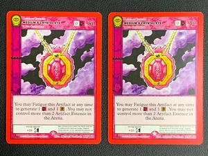 2x Medium's Crystal Eye 30/165 1st Edition MetaZoo [3] - Bild 1 von 4