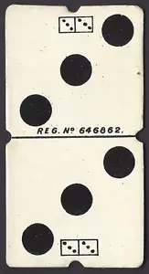 WALKERS (WTC) - DOMINOES (OLD MONK) - THREE THREE - Picture 1 of 2