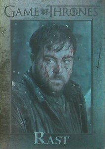 Game of Thrones Season 3 - #95 "Rast" Foil Parallel Base Card