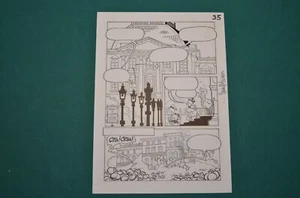 Lara Molinari Original Comic Art Tavola Originale # 35 ZIO PAPERONE E IL CODICE - Picture 1 of 3