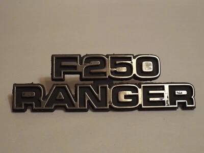 Ford F250 Ranger 77 79 1977 1978 1979 emblema camioneta pickup 4x4 moldura F-250 B Foto 1 de 4