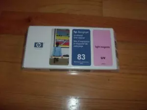 2017 GENUINE HP 83 LIGHT MAGENTA UV PRINTHEAD CLEANER DESIGNJET 5000 5500 C4965A - Bild 1 von 1