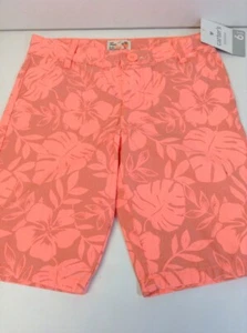 Carters Girls Shorts Orange with Flowers 100% Cotton Size 6 Retails $26.00 (3) - Picture 1 of 8