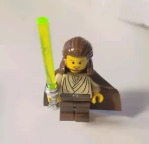 Minifigura de colección Lego Qui-Gon Jinn Star Wars Episodio 1 con sable de luz SW0027 - Imagen 1 de 2