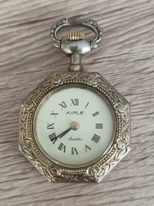 Montre De Col Kiple A Remontage Manuel. Fonctionne. - Foto 1 di 8