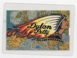 Bob Dylan & Tom Petty 1987 Tour Backstage Pass Vintage Concert Ticket Laminate - Picture 1 of 2