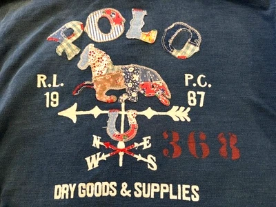 Ralph Lauren Polo Country Sportsman Horse Quilt Patchwork Aztec Western Shirt - Image 1 of 4