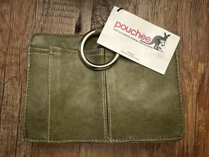Pouchee The Ultimate Purse Organizer Handbag Magnetic Closure Vegan Faux Leather - Picture 1 of 11