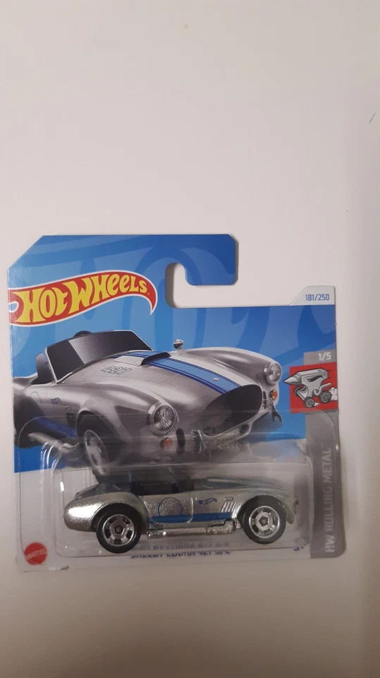 Hot Wheels SHELBY COBRA 427  S/C  1:64 Colore Metal Silver 2024 - Immagine 1 di 1