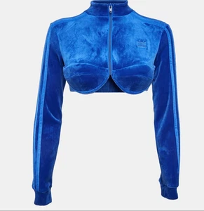 Chaqueta corta de terciopelo Adidas x Jeremy Scott - Imagen 1 de 6