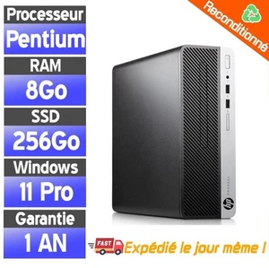 ☑️⭐☑️HP ProDesk 400 G4 SFF - Pentium G4400 3.30 Ghz - SSD 256Go - Ram 8Go☑️⭐☑️ - Photo 1/3