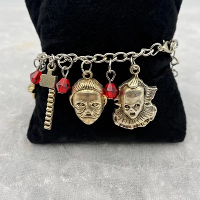Pulsera con dije de película de terror Michael Myers Freddy Jason Pennywise Ghostface Foto 1 de 4