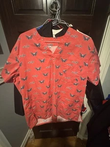 Washington Capitals Scrub Top SGA New Item Large Medical Uniform Nurse Doctor - Picture 1 of 1