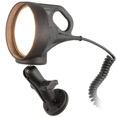 RAM-B-152-339  RAM Magnetic Double Ball Mount with LED Spotl... - Image 1 of 3