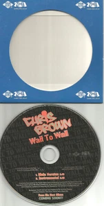 CHRIS BROWN Wall to Wall 2TRX w/ RARE INSTRUMENTAL PROMO DJ CD single 2007 USA - Picture 1 of 1