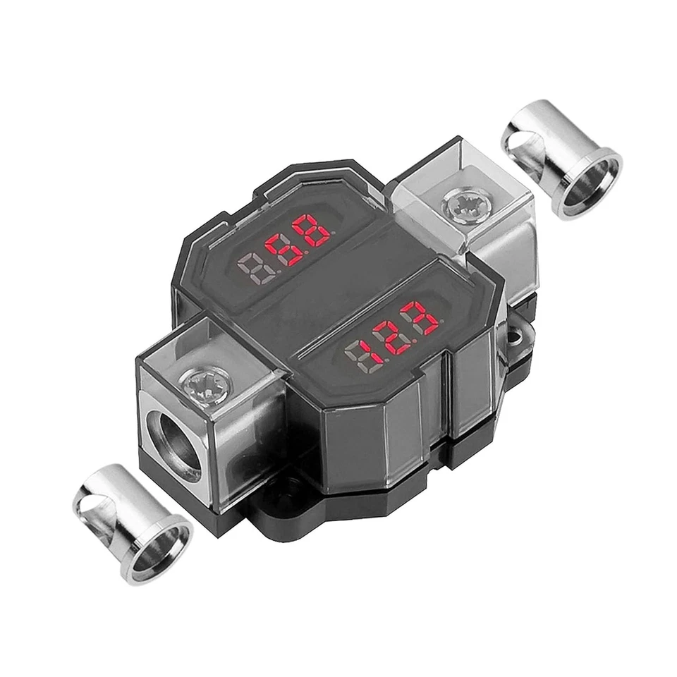 Xscorpion Platinum Digital AMPERAGE & Voltage Meter 0/2/4 Gauge Input & Output - Image 1 of 2